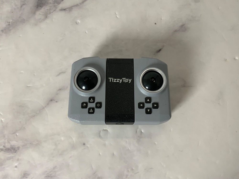 TizzyToy FPV Foldable Drone Quadcopter Silver-Brushless Camera App Control