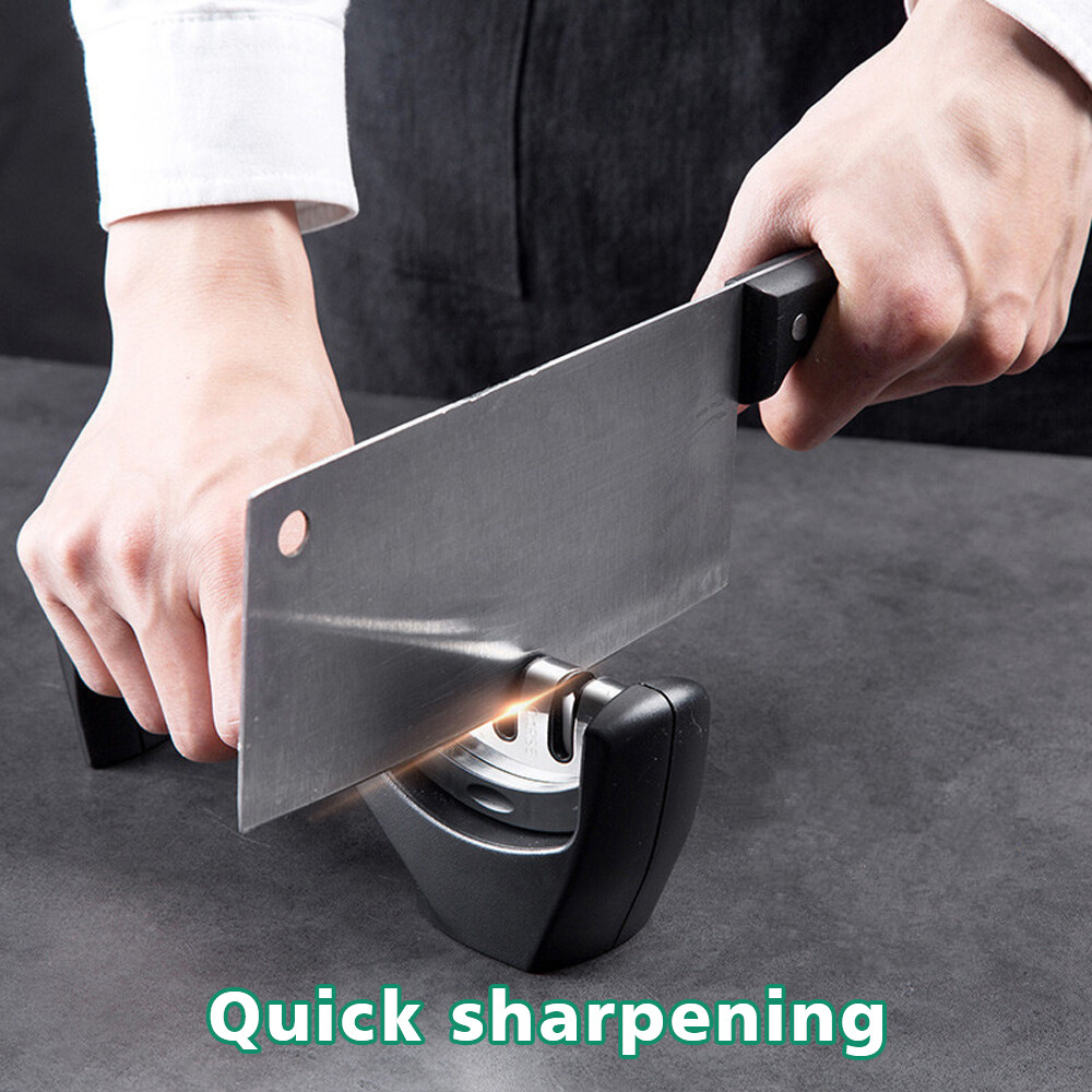3 in 1 Knife Sharpener Professional Kitchen Sharpening Stone Grinder Knives