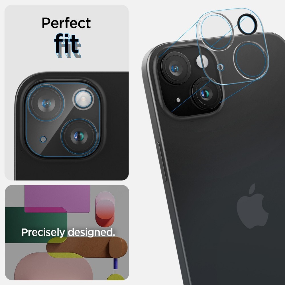 For iPhone 15 / 15 Plus / 14 / 14 Plus | Spigen Optik Lens Protector