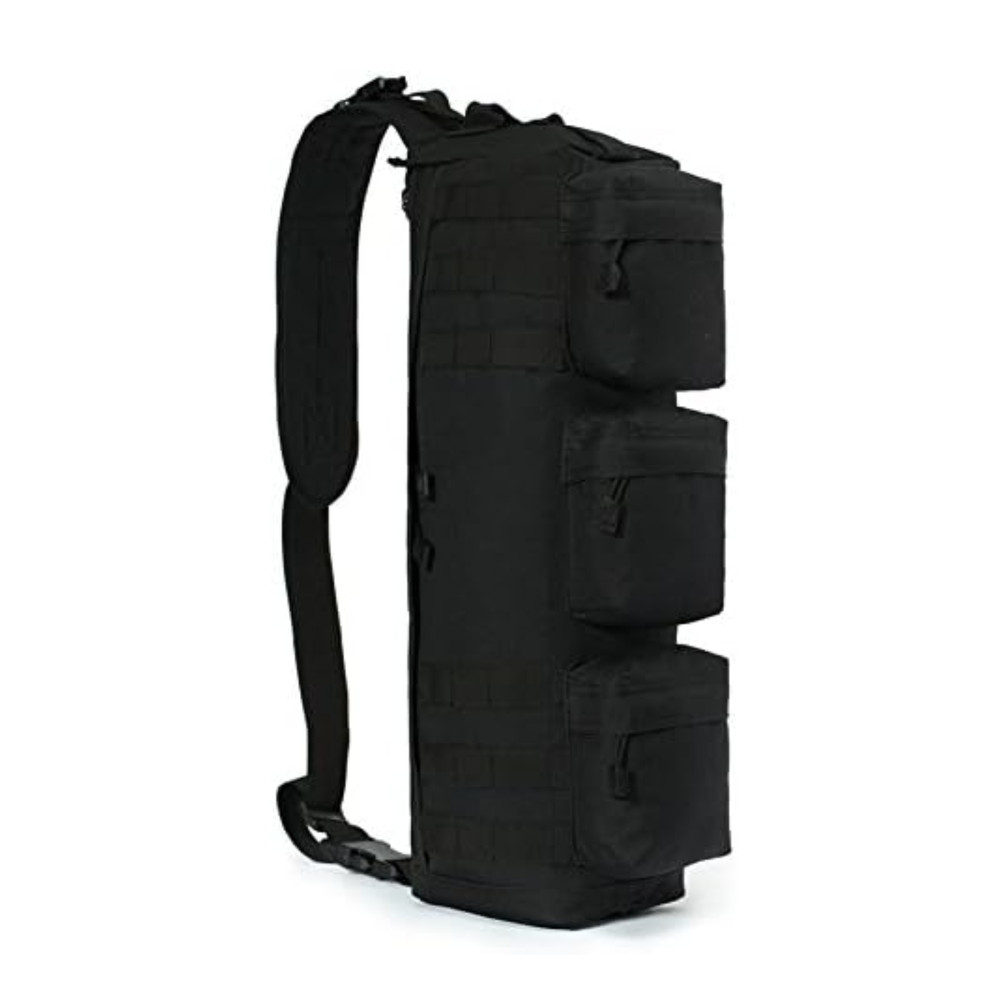 Shooters Gate Tactical Assault Grab & Go Bug Out Bag W/ MOLLE System - Black