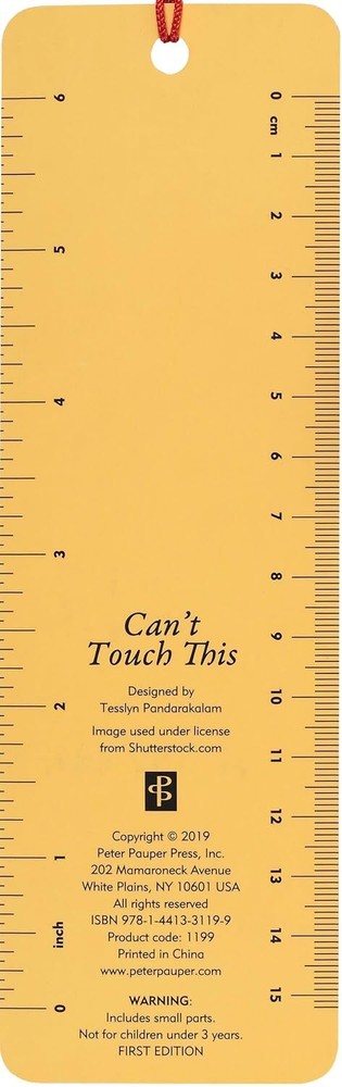 Can't Touch This Beaded Bookmark Paperback – May 1, 2019