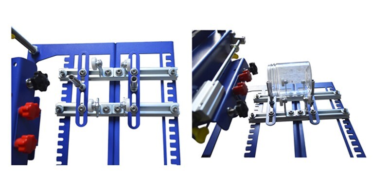 Curved Screen Printing Machine 6.7''/170mm Diameter Cylinder Press Printer Kit