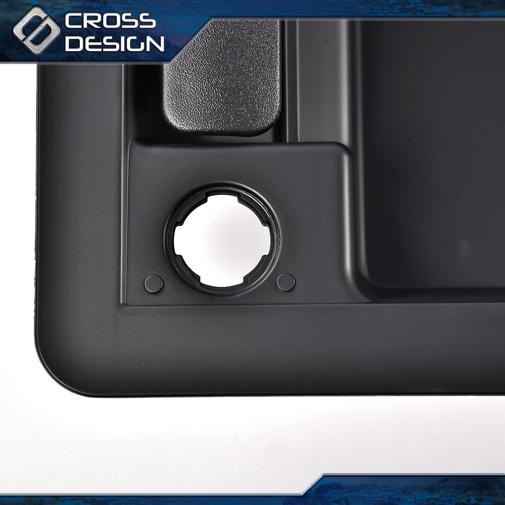 Fit For Ford Van E150 E250 E350 Rear Cargo Door Handle License Plate Tag Bracket