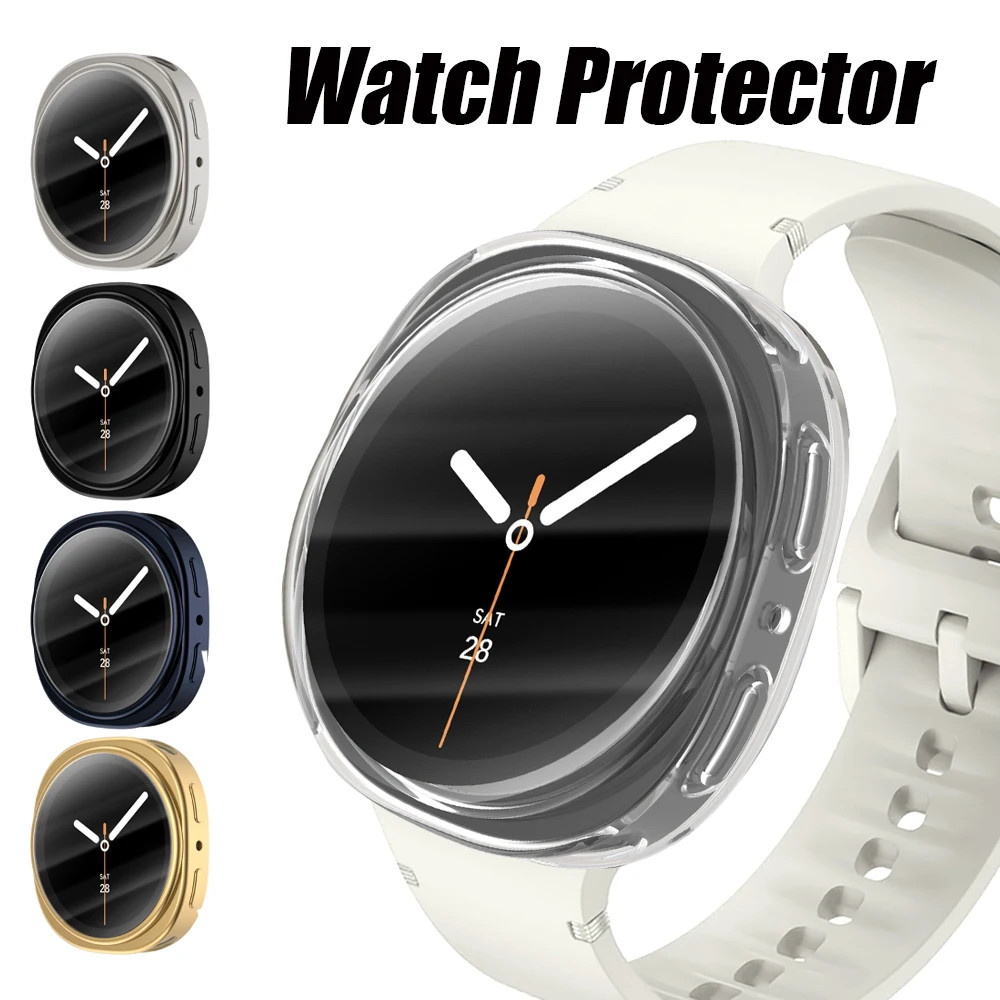 Screen Protector Case For 40mm 44mm Watch TPU Bumper Soft Cover Shockproof Shell