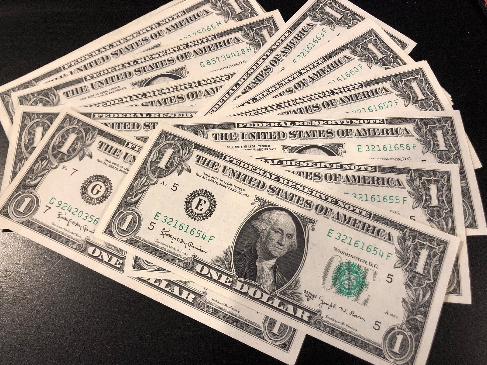 1963B One Dollar Barr Note $1 Bill Uncirculated Consecutive - Buying 1 Note