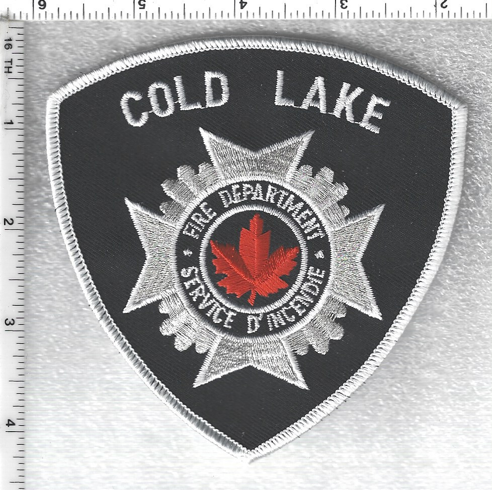 Cold Lake Fire Department  (Alberta, Canada)  Shoulder Patch