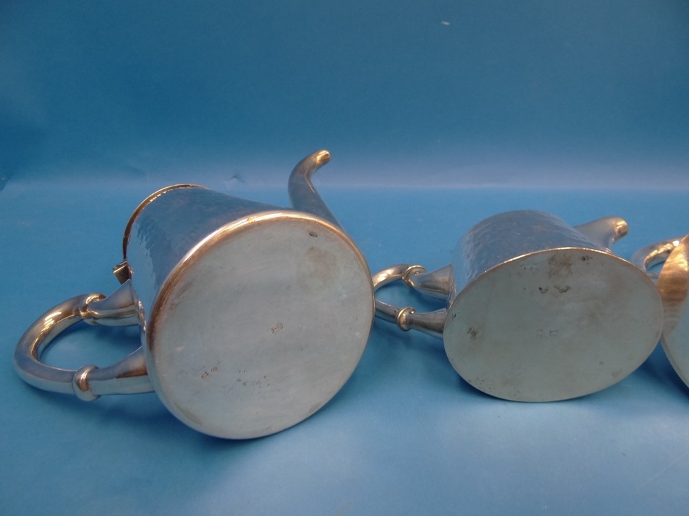 Antique Silverplated Hallmarked BB 95 Pitchers Teapots Creamer Serving Set Old