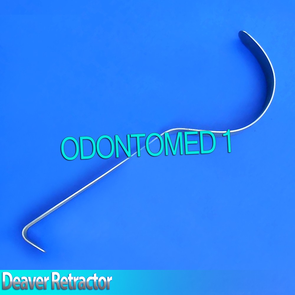 10 Pcs Deaver Retractor 1"×12" Surgical Solid Handle Medical Instruments