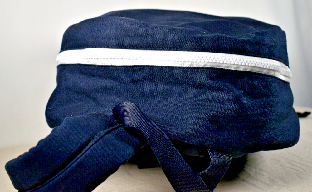 Tommy Hilfiger Blue Canvas Back Pack
