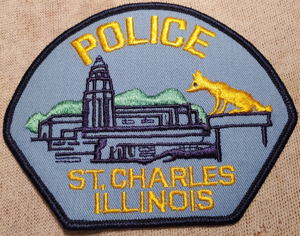 IL St. Charles Illinois Police Patch