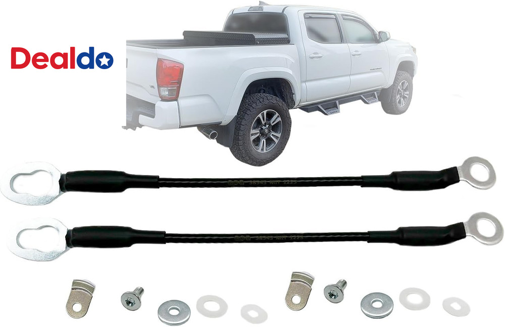 APA Replacement Tailgate Cable with Hardware for 2005-2015 Tacoma Pair Passenger
