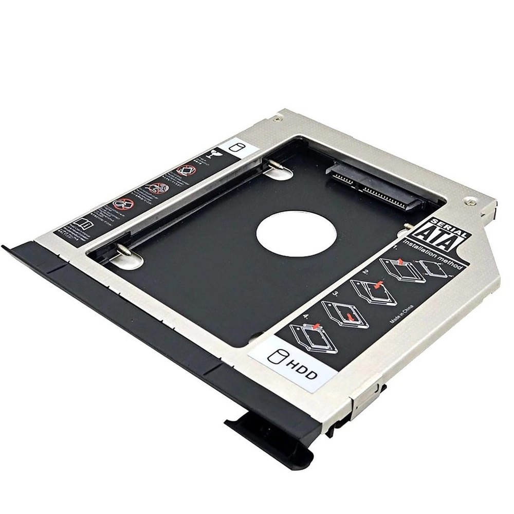 Caddy Hdd Ssd Dvd Cd Sata 3.0 Dell E6320 E6420 E6520 E6430 E6530 9.5Mm