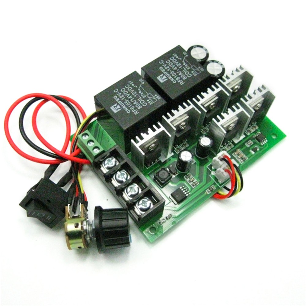 Motor Speed Control Reversible PWM Controller DC 40A DC 12V 24V 36V 2000W🌟