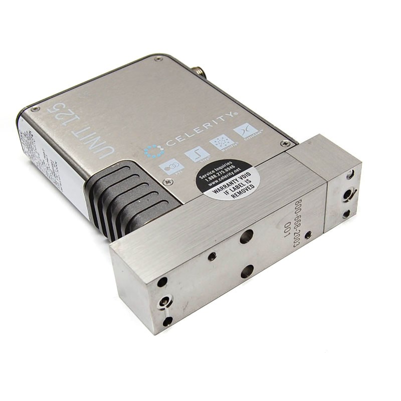 Celerity Unit IFC-125C Mass Flow Controller MFC (Cl2/300cc) D-Net Digital+Cert.