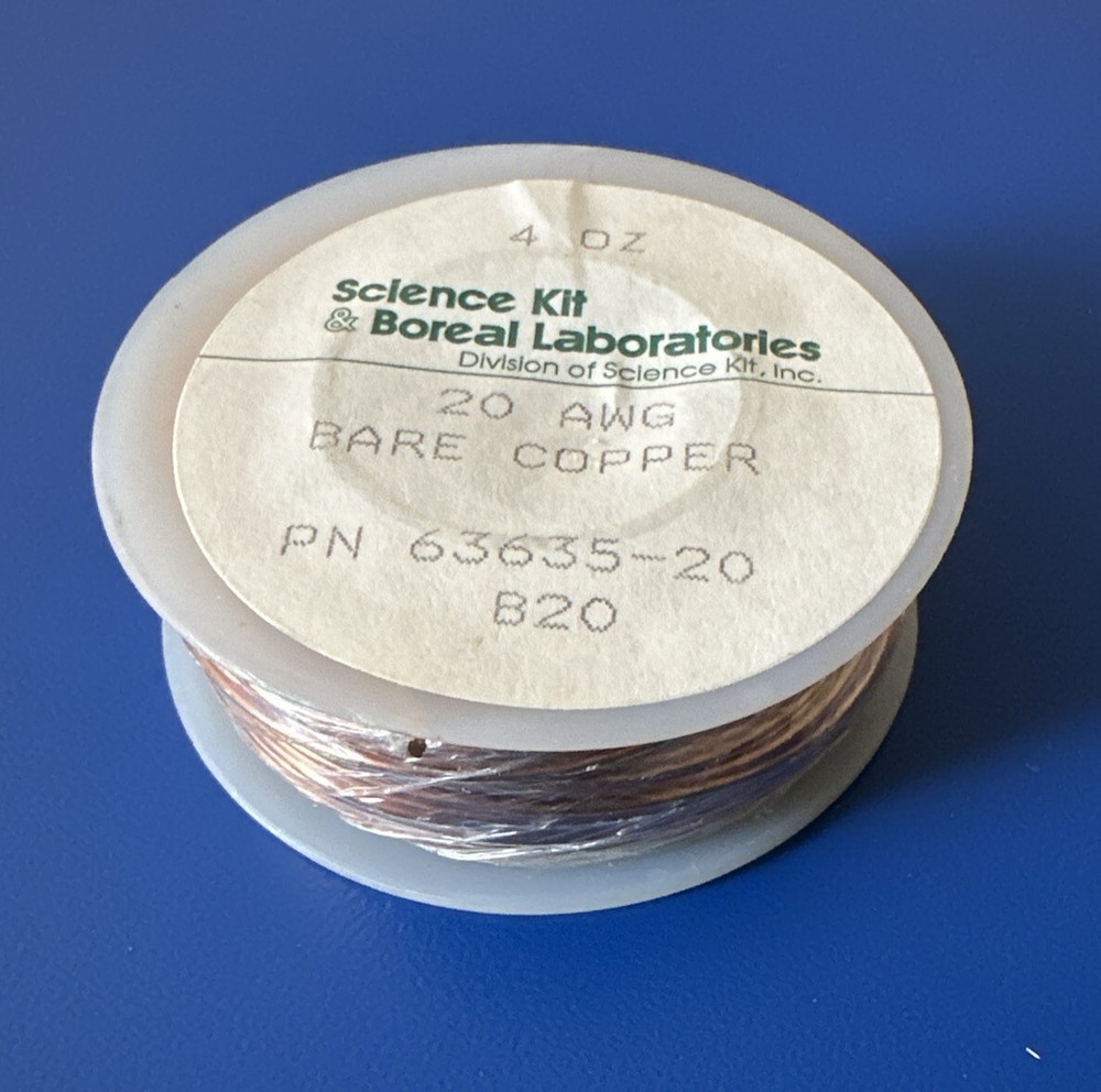 Bare Copper Wire 20 AWG 4 oz. Boreal Laboratories Science Kit