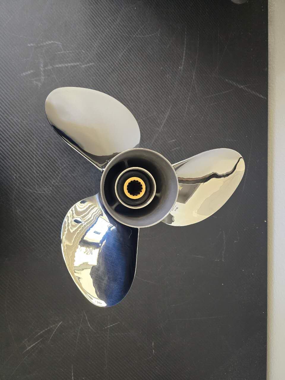 14 x 19 Stainless Steel Outboard Boat Propeller fit Suzuki 50-140HP 15Spline, RH