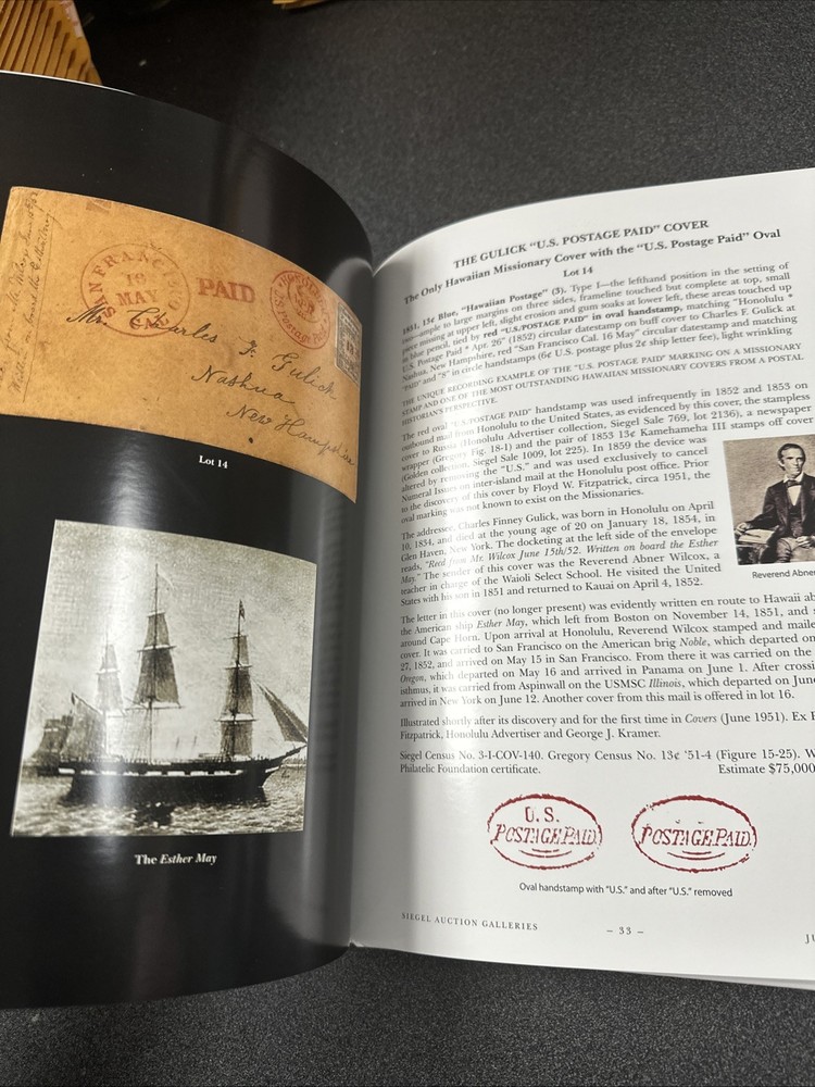 Hawaiian Postal History From The Steven C. Walsed Collection