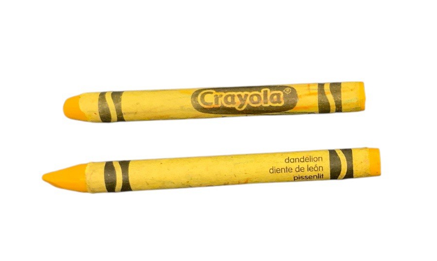 Crayola Dandelion Crayons DISCONTINUED