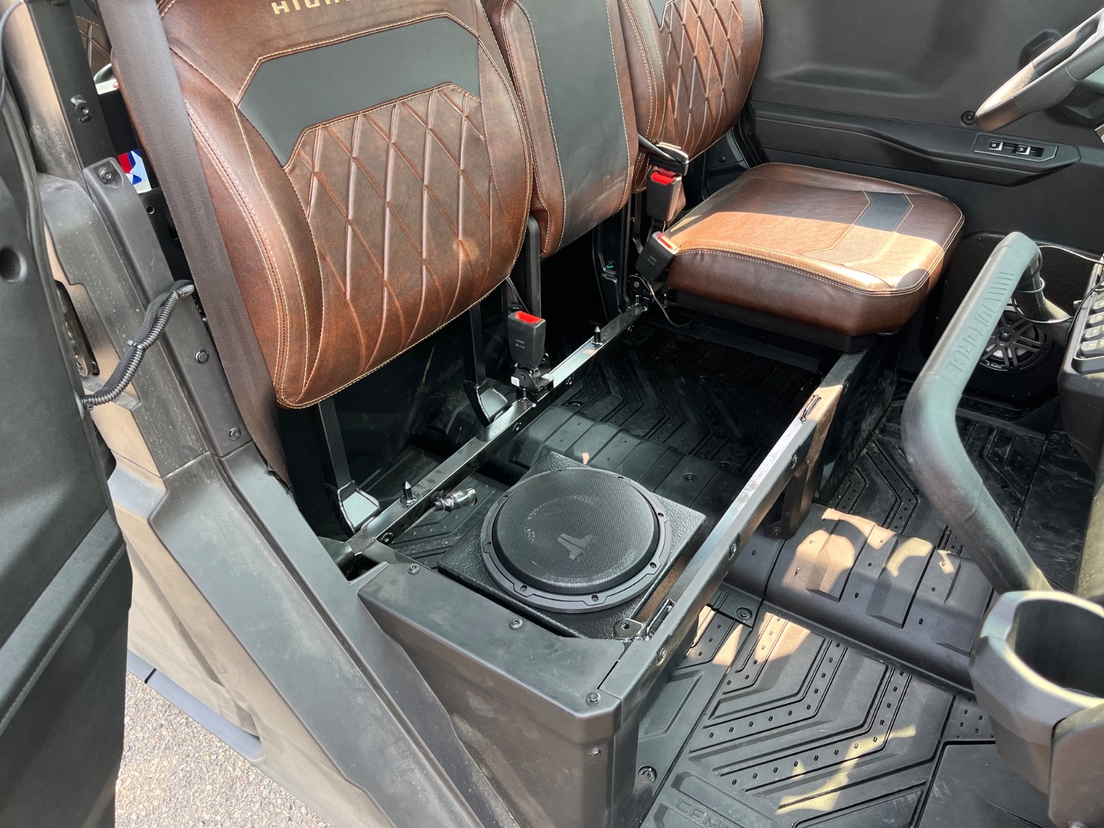 CF Moto U10 Highland Pro 4 door 10" Subwoofer Box Enclosure Waterproof