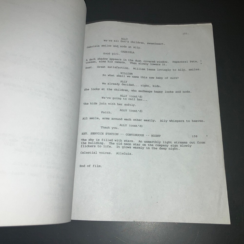 THE CALLING (6/1/98) Final White Draft 101 w/HIGHLIGHTS & NOTES + COA!