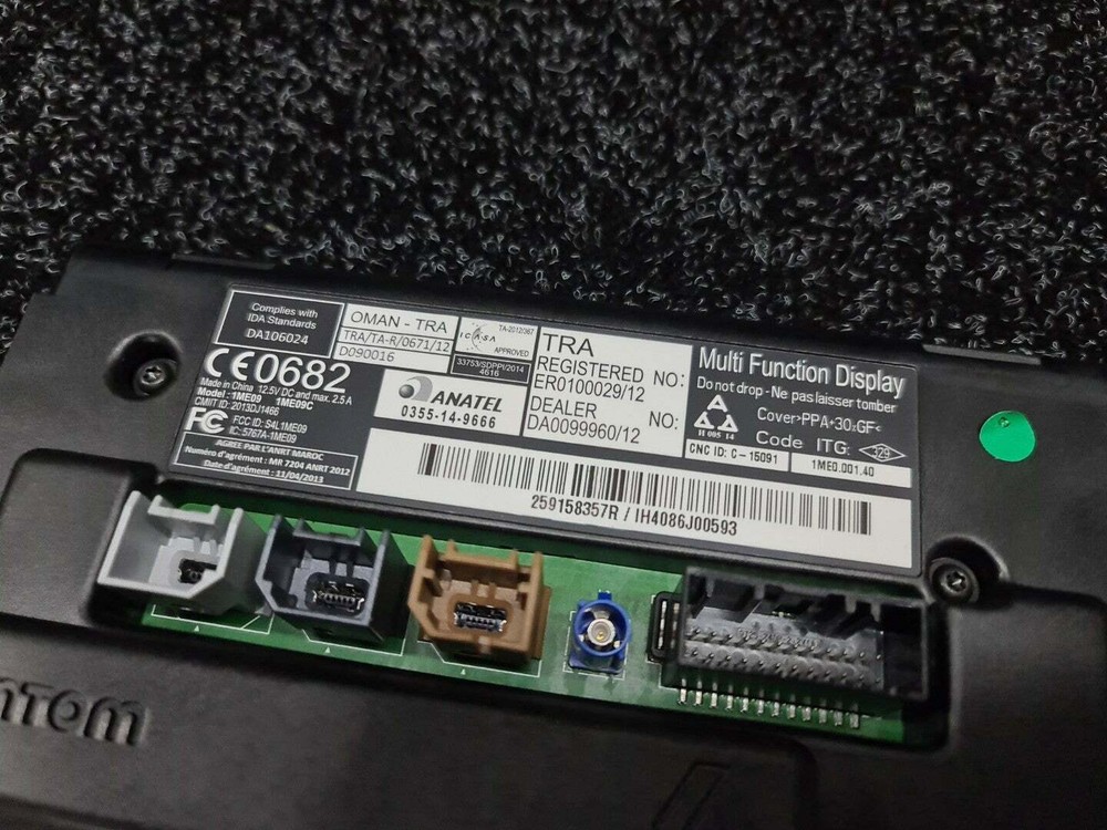 Renault Sport Clio MK4 200 220 Premium Multi Function Display Touch Screen Unit