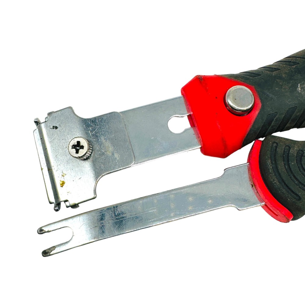 2 Pcs Assorted Extended Reach Razor Scraper and Trim Removal Tool