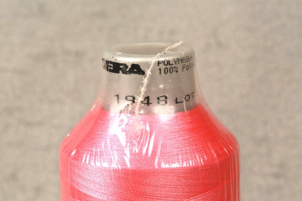 Madeira NEW Polyester Polyneon Embroidery Thread Pink 1948 5000m Cone