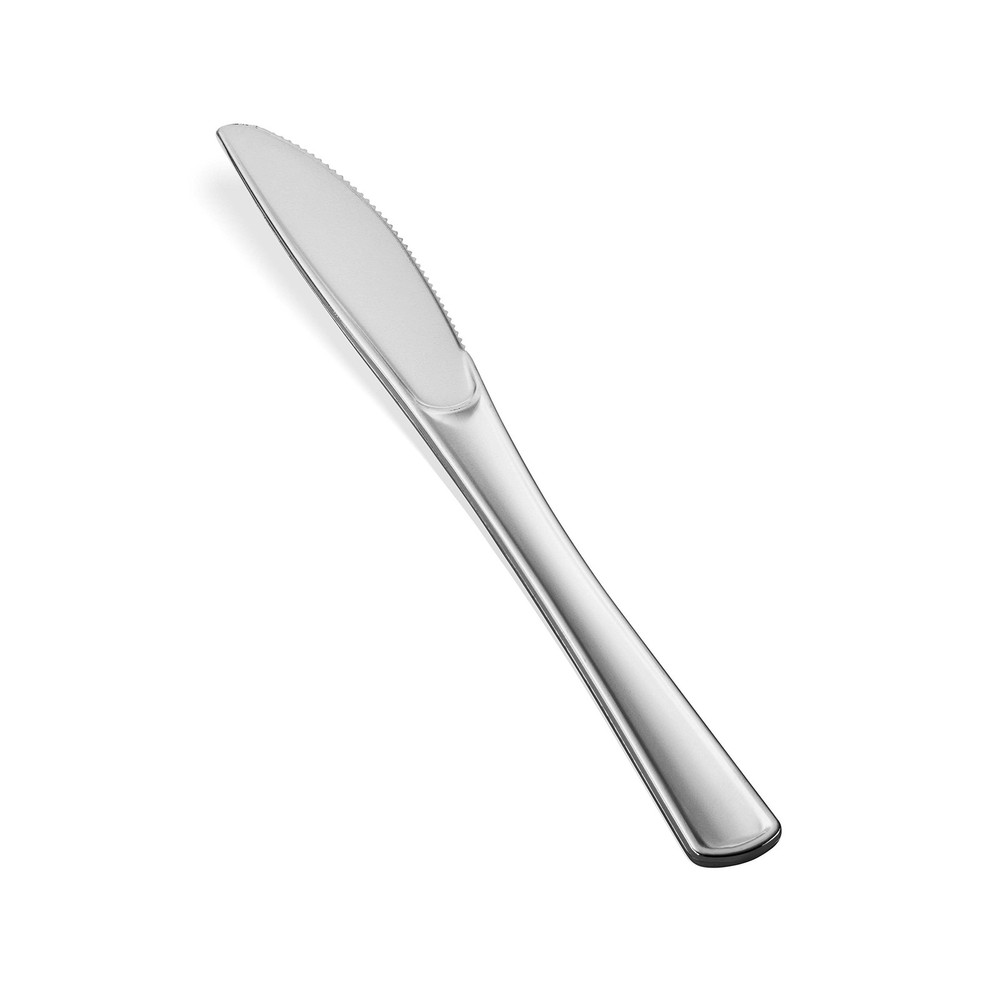 300 Plastic Silverware Set - Silver Cutlery Set - Disposable Flatware Set - 1...