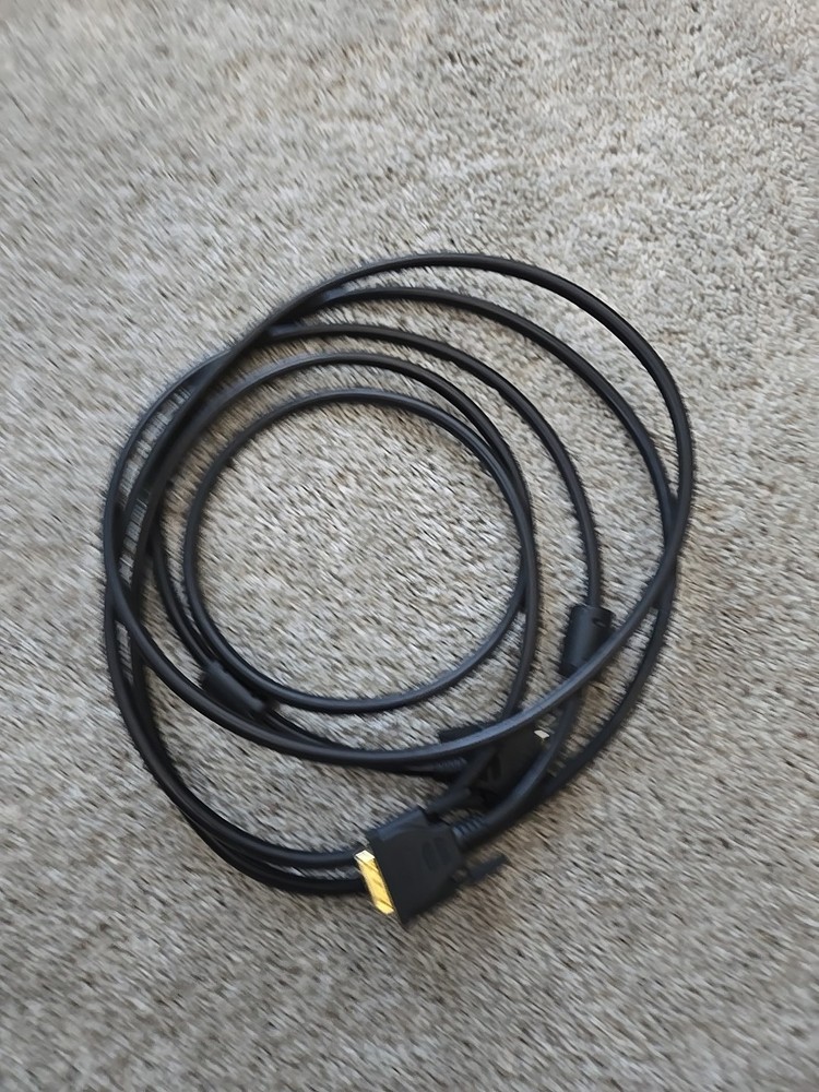 8FT DVI-D TO DVI-D GOLD PLATED CABLE