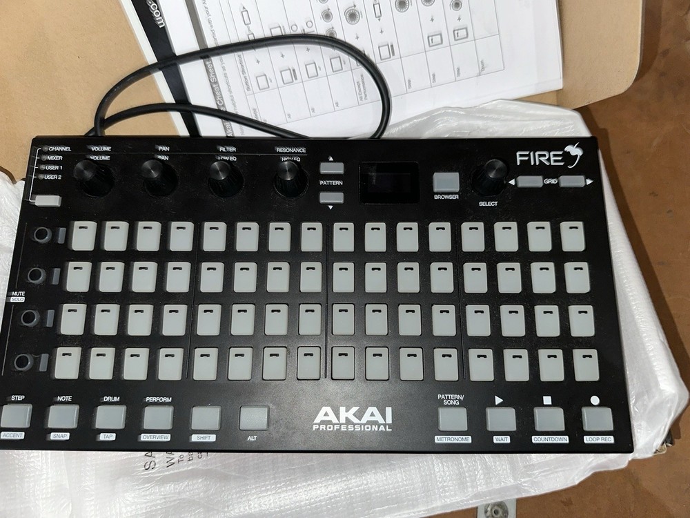 Akai Professional Fire FL Studio USB Midi Pad Controller
