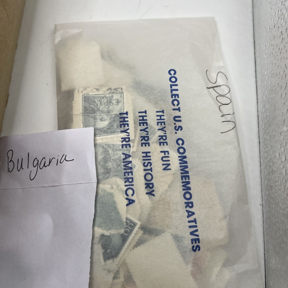 Vintage Worldwide Stamp Collection