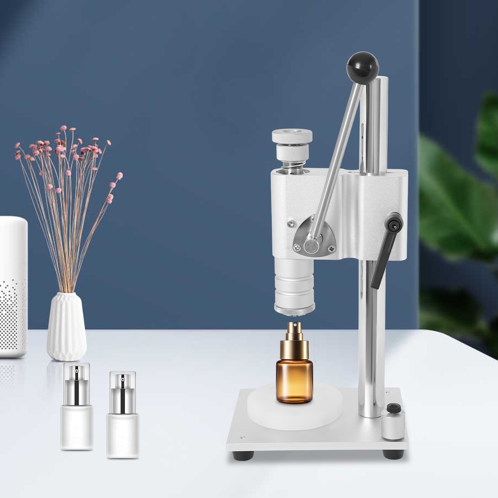 Perfume Bottle Capping Sealing Machine Manual Crimper Lid Cap Lock Machine
