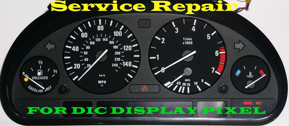 BMW E38 E39  M5 X5 5 SERIES 7 SERIES CLUSTER SOFTWARE & ODOMETER CALIBRATION