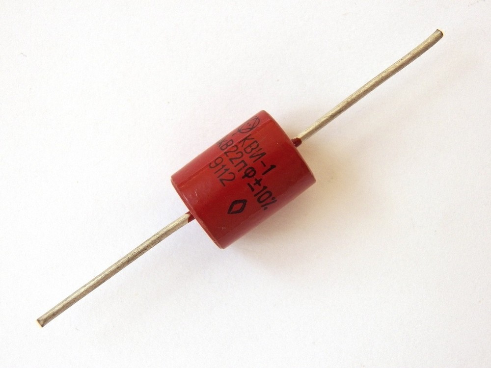 KVI-1 22pF 10KV ex-USSR HV Ceramic Capacitor QTY=10 NOS