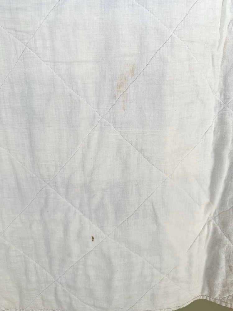 Vintage Handmade Nine Patch Quilt