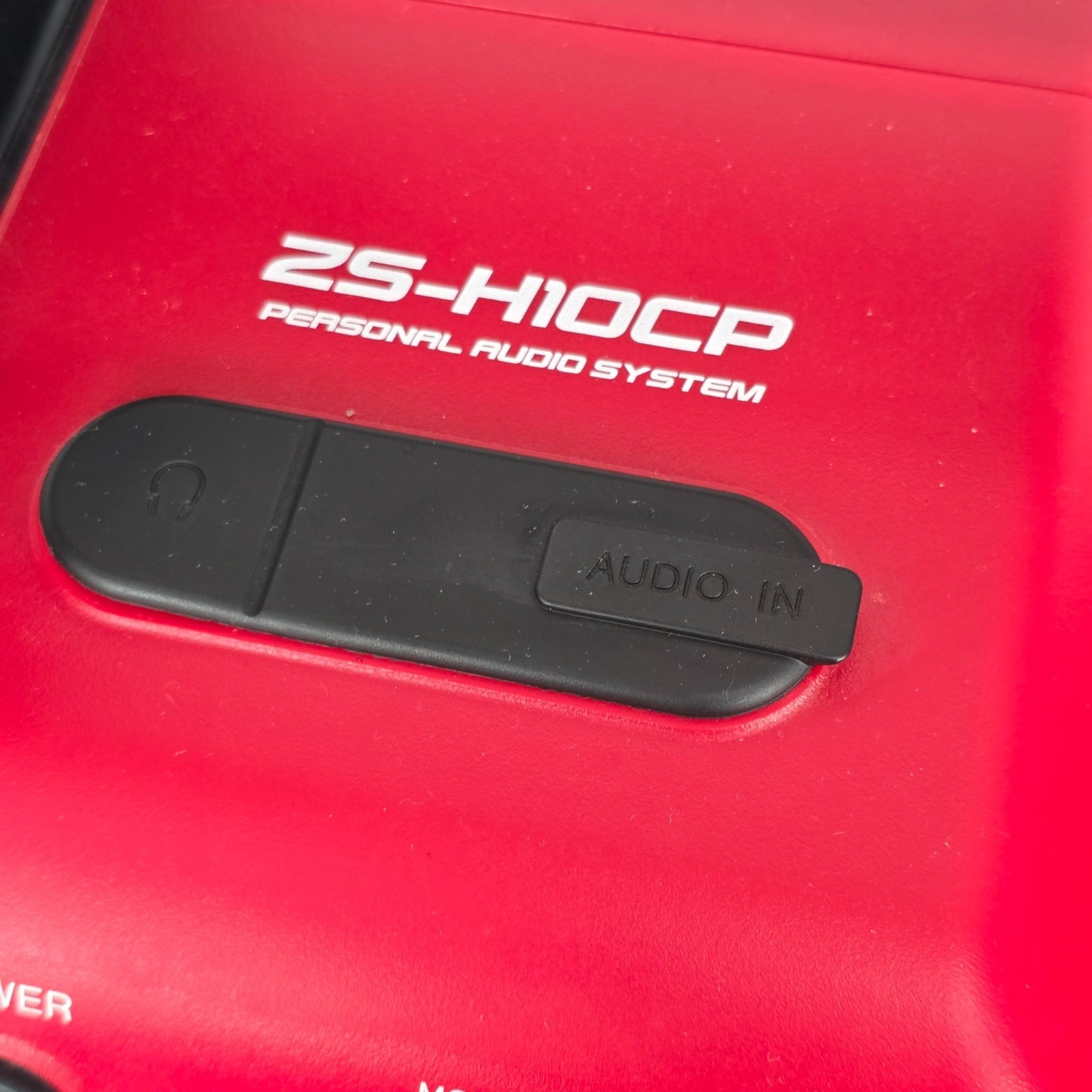 Sony ZS-H10CP Radio Boombox AM/FM/CD Portable Heavy Duty Water-Resistant