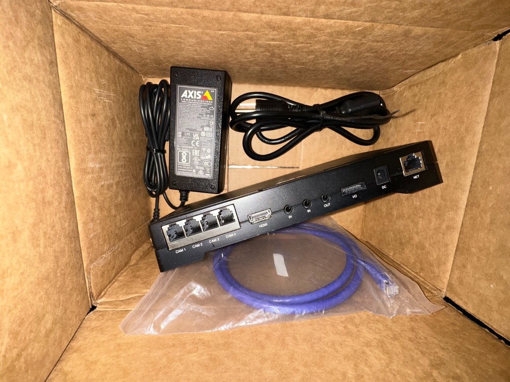 Axis FA54 Main Unit 0878-001-01 Channel Camera Sensor - With Adapter