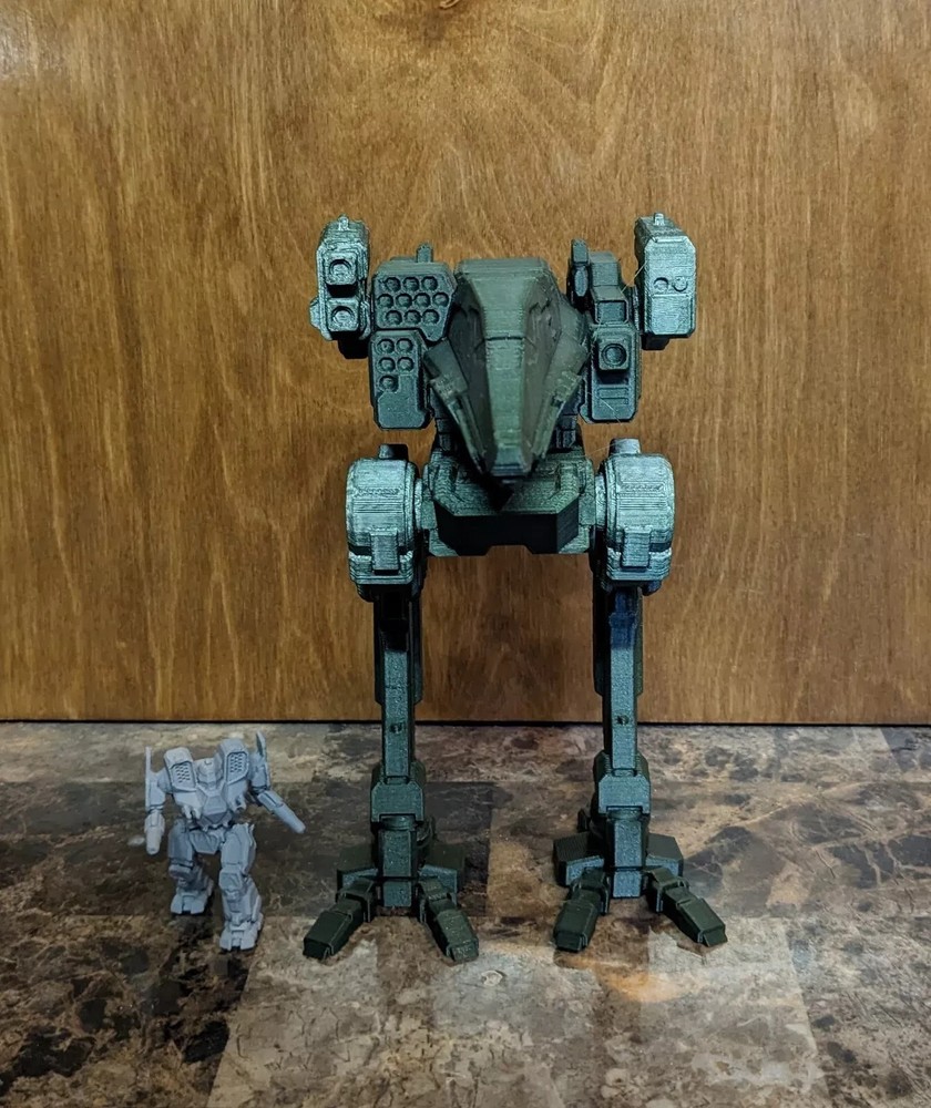 Mech Figurine -Raven; 7" Size, Articulated
