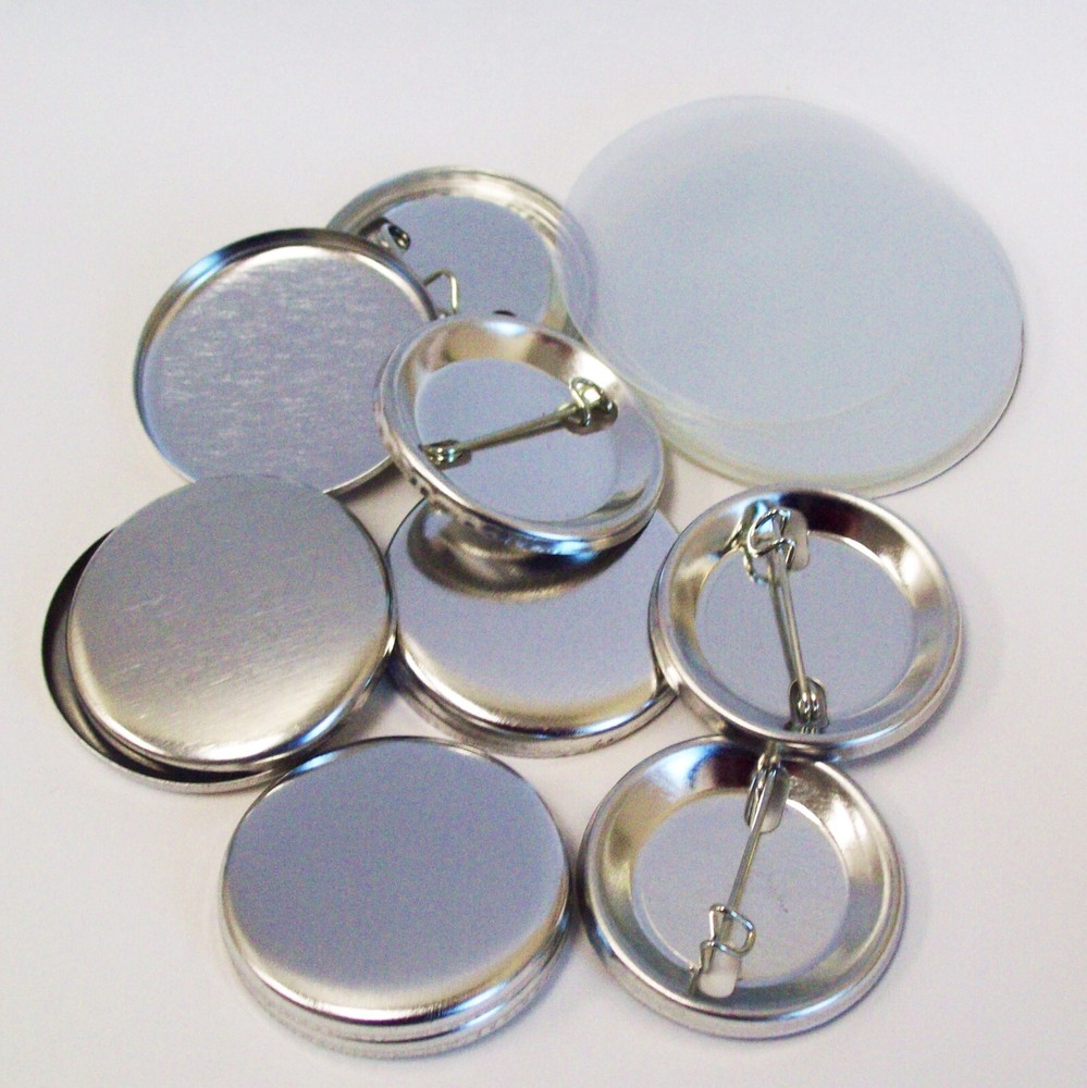 1.25" Button Making Kit - Button Machine, Button Boy Punch + 1000 pinback parts