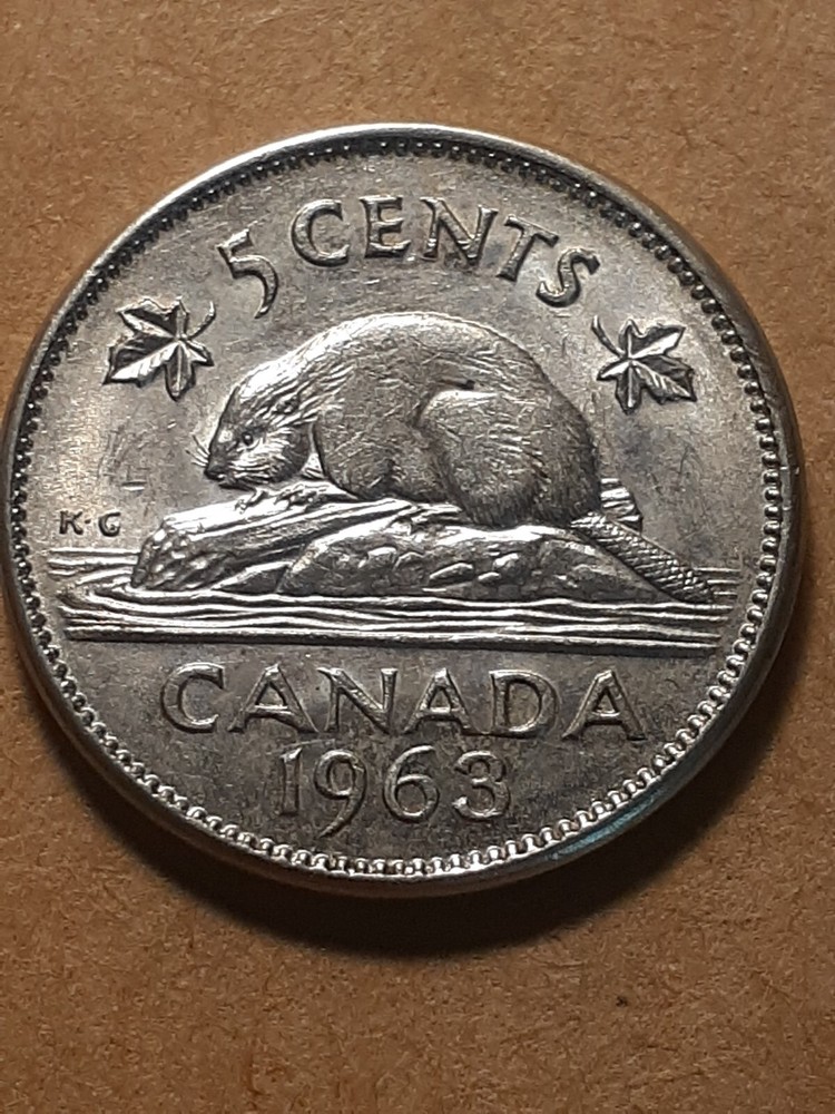 1963 5 CENTS CANADA
