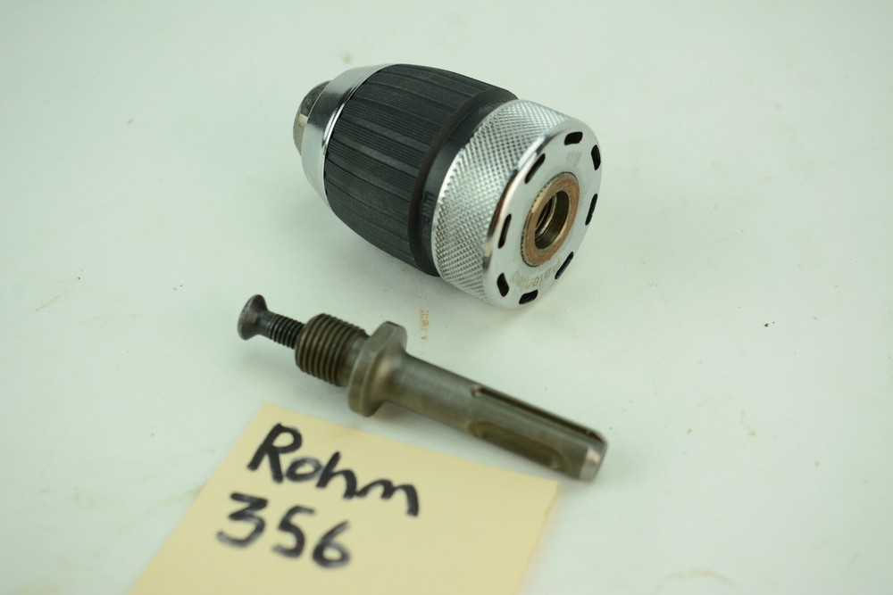 Rohm Type 104 Extra-RV SDS Keyless Drill Chuck 1/16" - 1/2" Drill SDS fitting