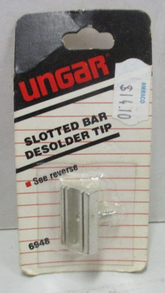 Ungar Slotted Bar Desolder Tip # 6948