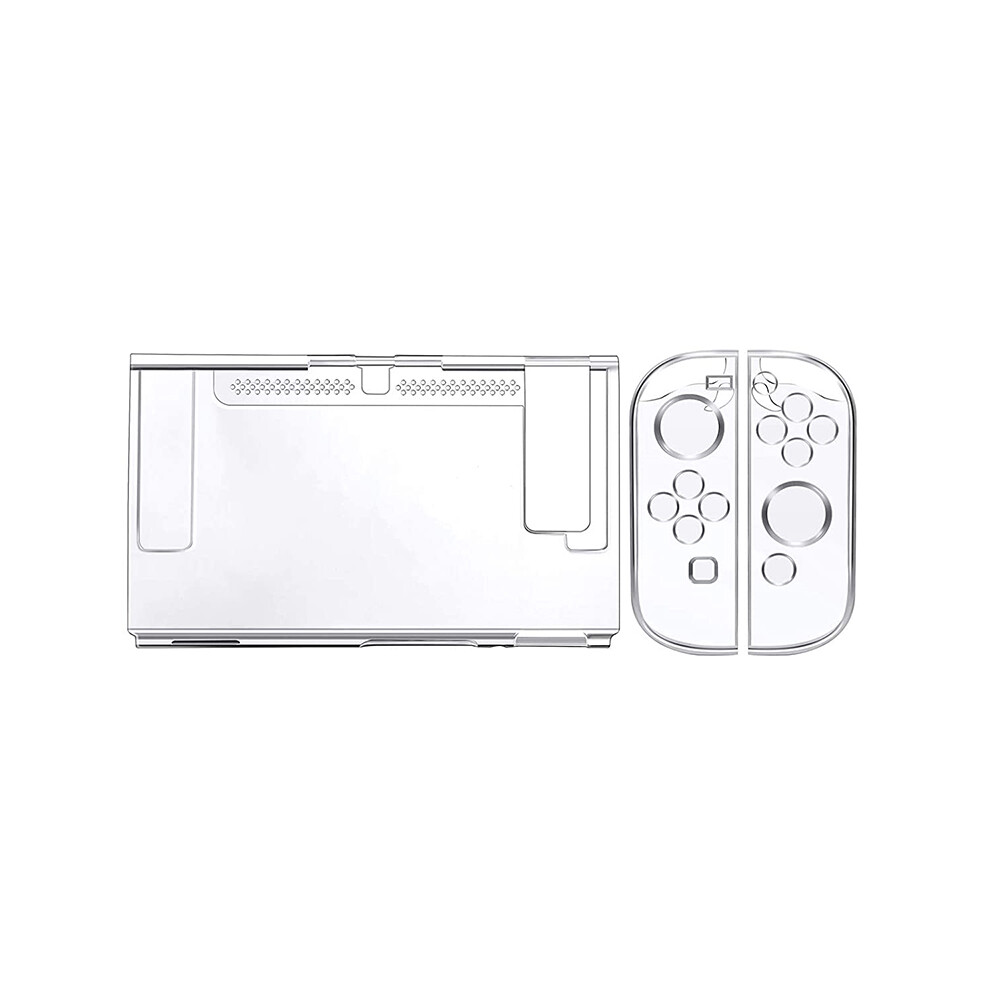 Transparent Silicone Shockproof Protective Hard Case For Nintendo Switch OLED