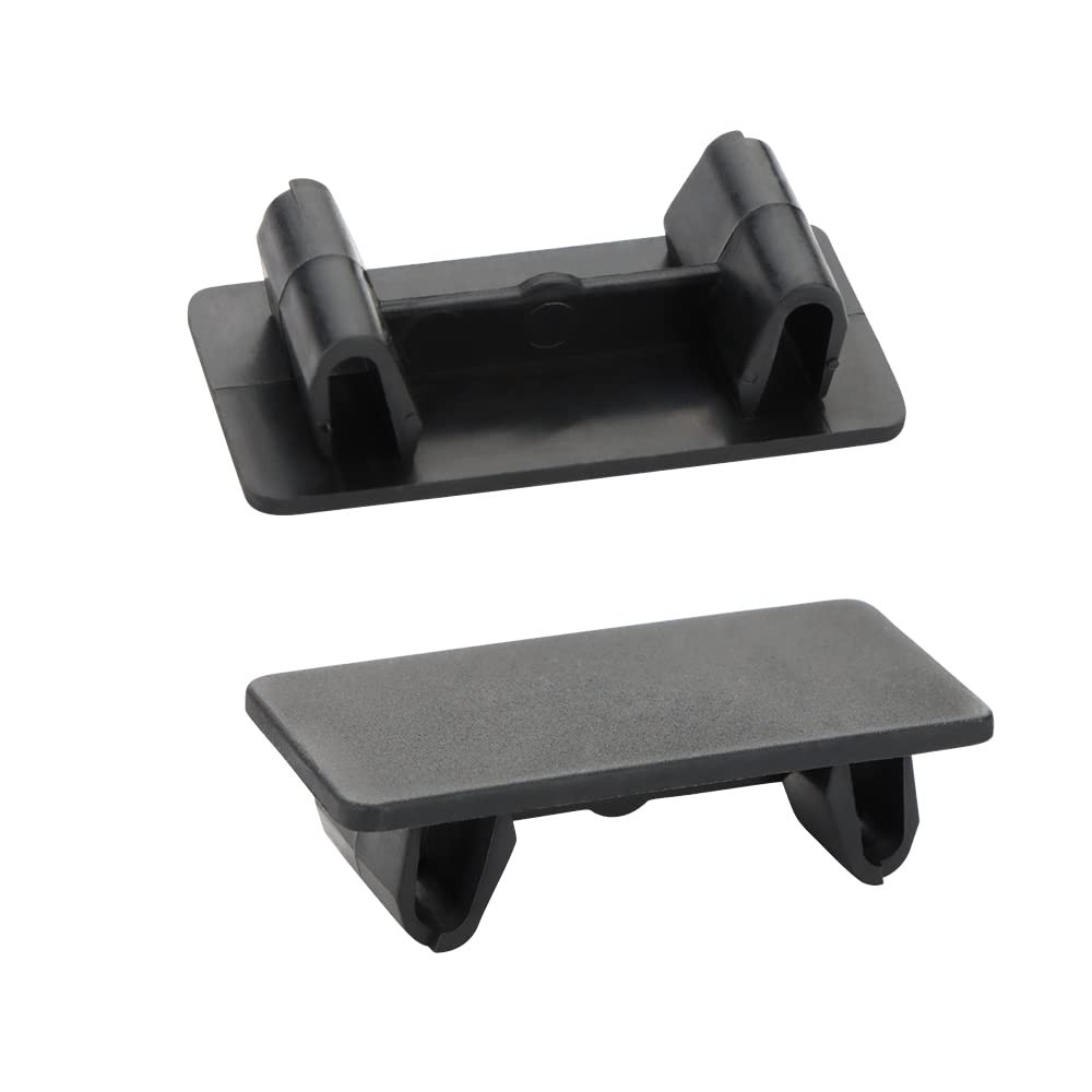 8 Pcs Rocker Switch Panel Cover ABS Rectangular Rocker Switch Blank Snap-in Hole