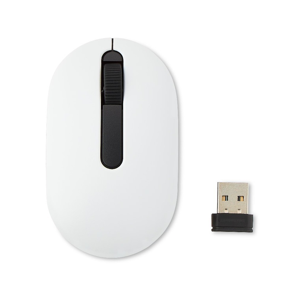 Wireless Travel Mouse Portable 3 Button Optical USB Computer Mice with Scroll