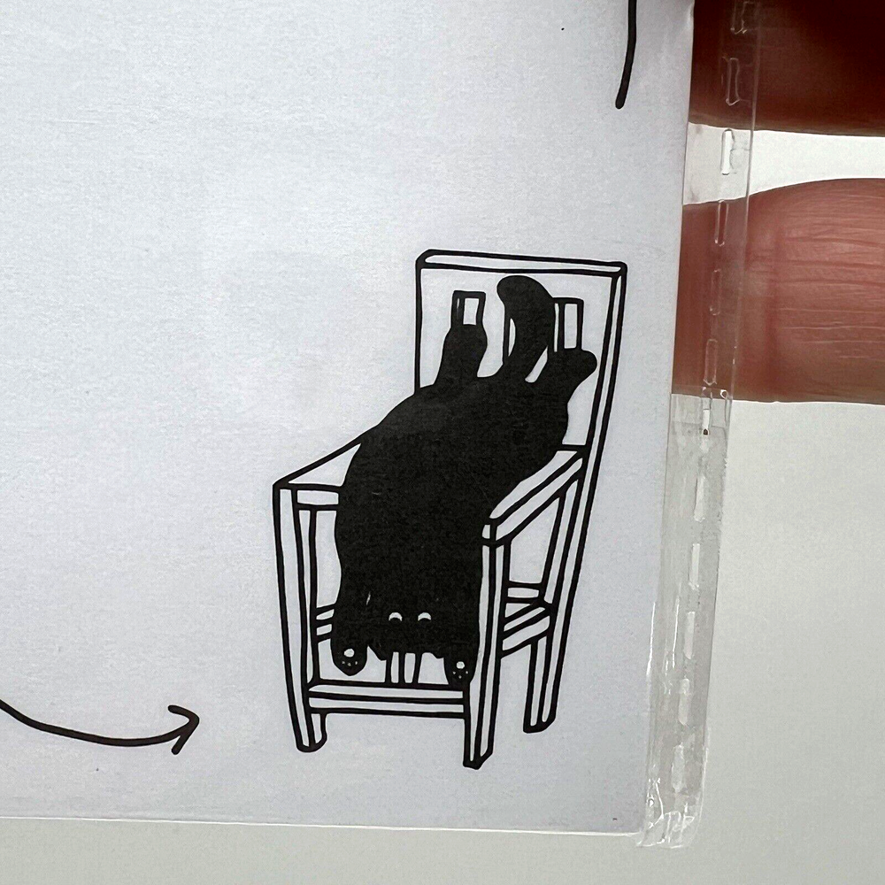 Lazy Black Cat To Do List Note Pad