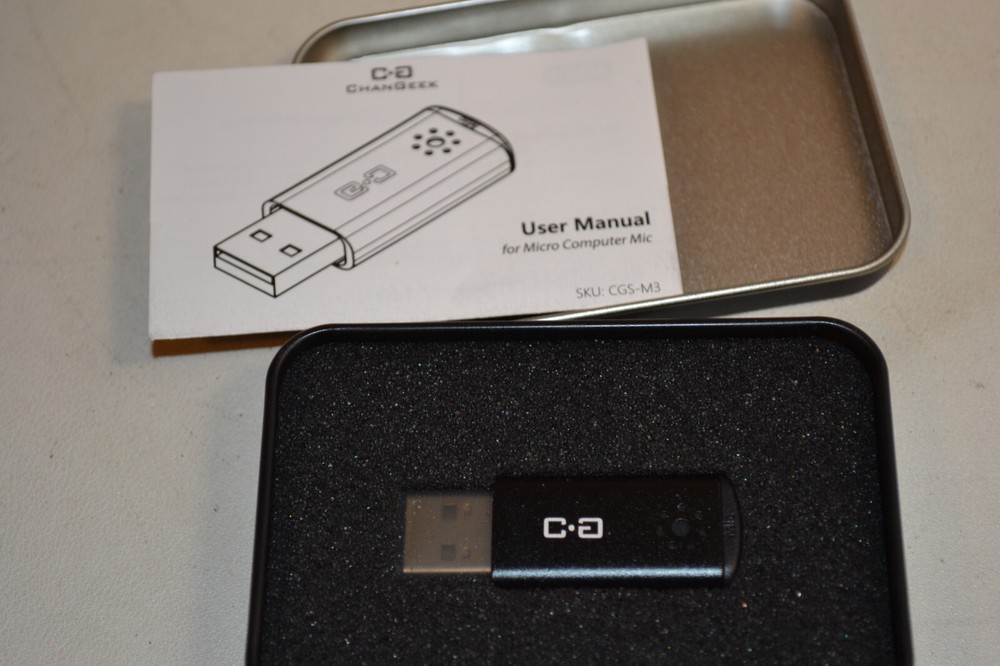 Mini-Sized USB Microphone CG ChanGeek usb