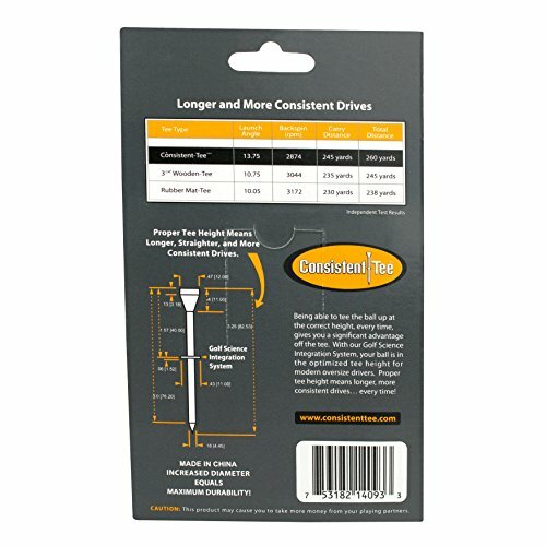 Consistent Golf Tee, Orange