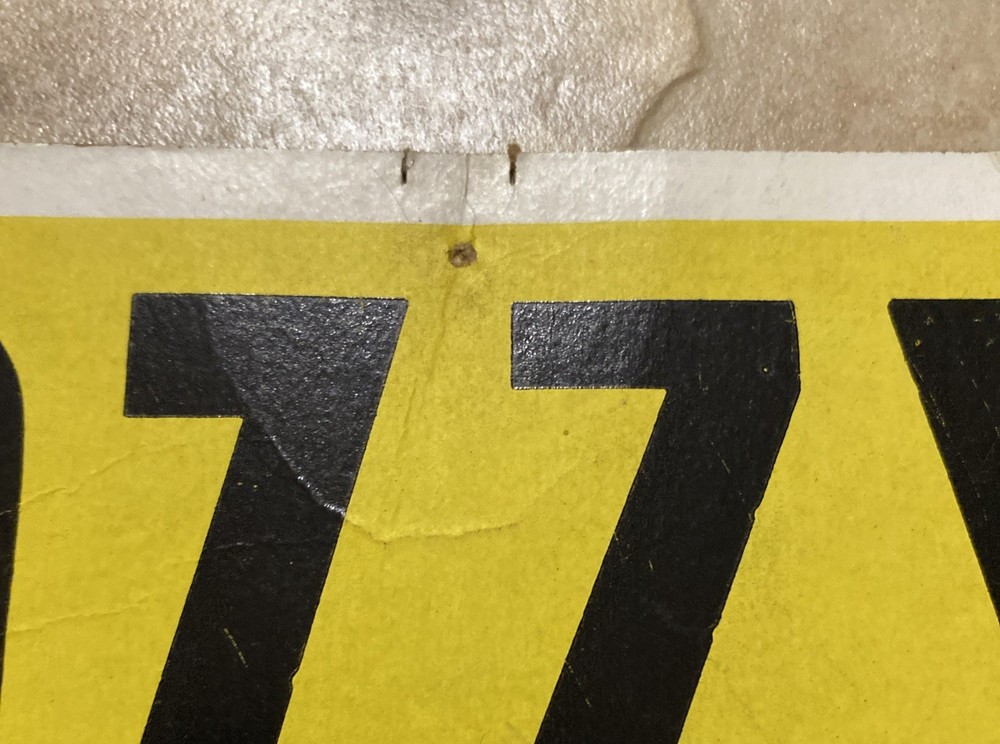 OZZY OSBOURNE AT ARAGON BALLROOM - ORIGINAL VINTAGE CONCERT PROMOTION POSTER