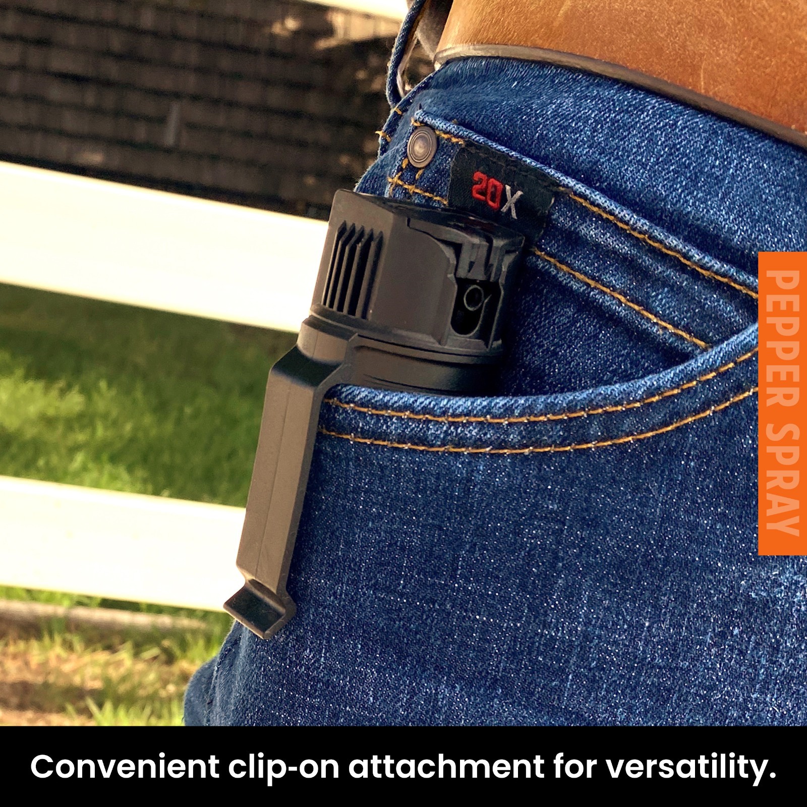 UDAP Pepper Power Mugger Fogger 15% OC 15 ft Fog Barrier, 6MF, 3.1 oz Single.